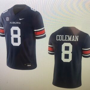 🤩Cam Coleman Navy Stitched Jersey Vapor😛